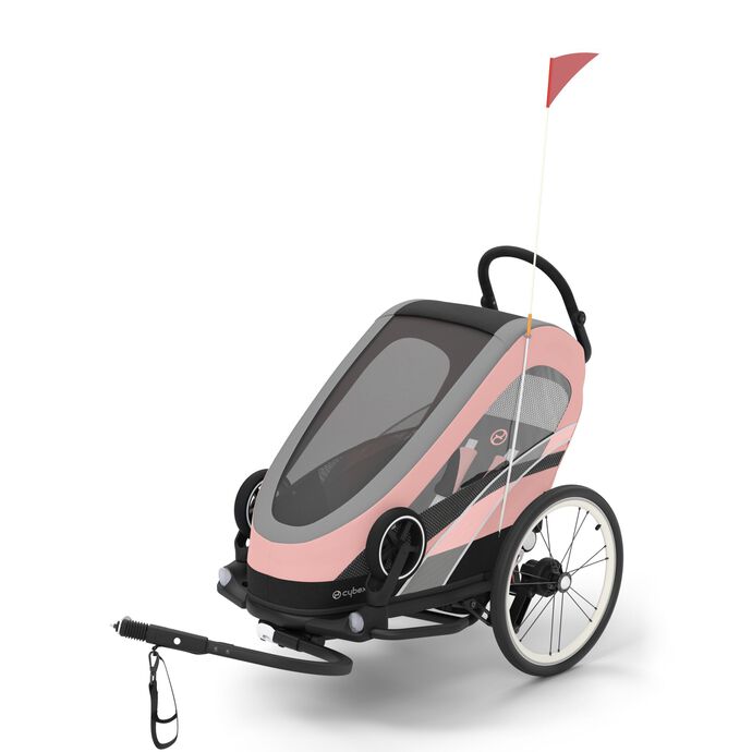 CYBEX Zeno Fiets - Silver Pink in Silver Pink large afbeelding nummer 1