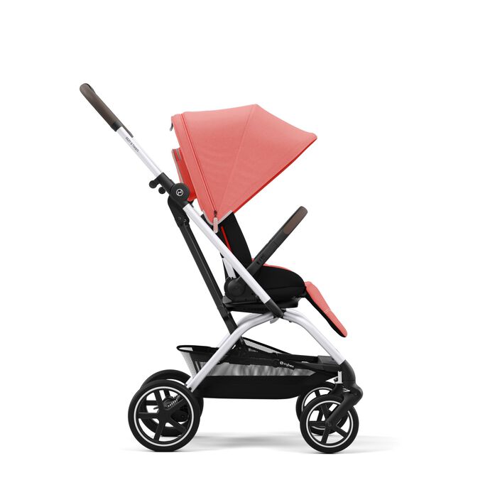 CYBEX Eezy S Twist+2 2023 - Hibiscus Red in Hibiscus Red (Silver Frame) large image number 3