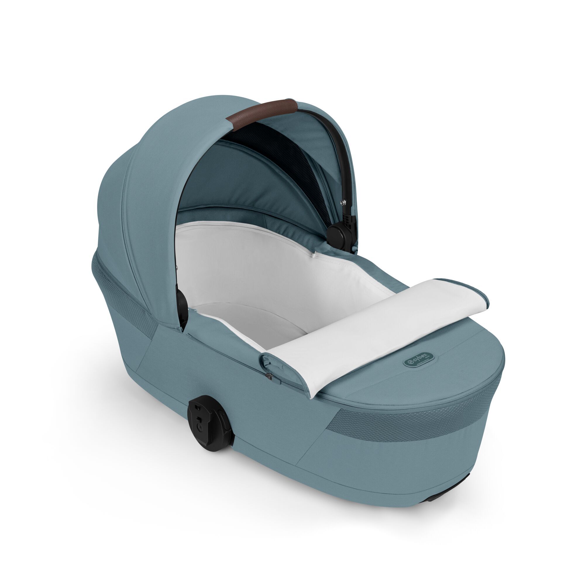 CYBEX Balios Fold Cot - Stormy Blue in Stormy Blue large-cybex-us image number 5