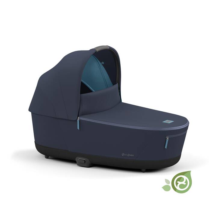 CYBEX Priam Lux Carry Cot- Dark Navy in Dark Navy image number 1 CYBEX Priam Lux Carry Cot- Dark Navy in Dark Navy large-cybex-us image number 1