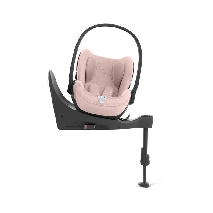 Image shows the combination of several products, sold separately. image number 5 CYBEX Cloud T i-Size - Peach Pink (Plus) in Peach Pink (Plus) large-cybex-cn image number 5