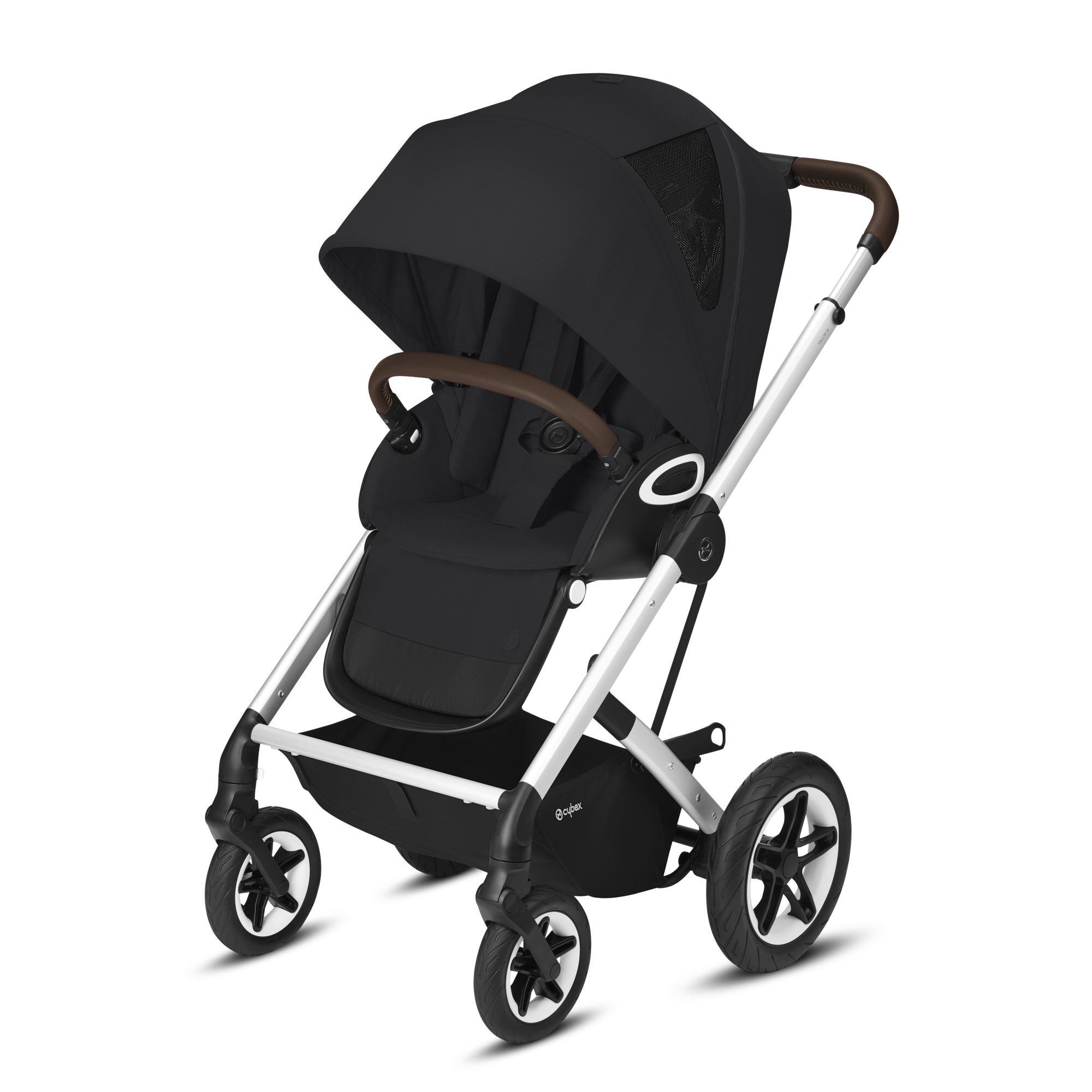 CYBEX Talos S Lux - Deep Black (Silver Frame) in Deep Black (Silver Frame) large-cybex-us image number 1 Small