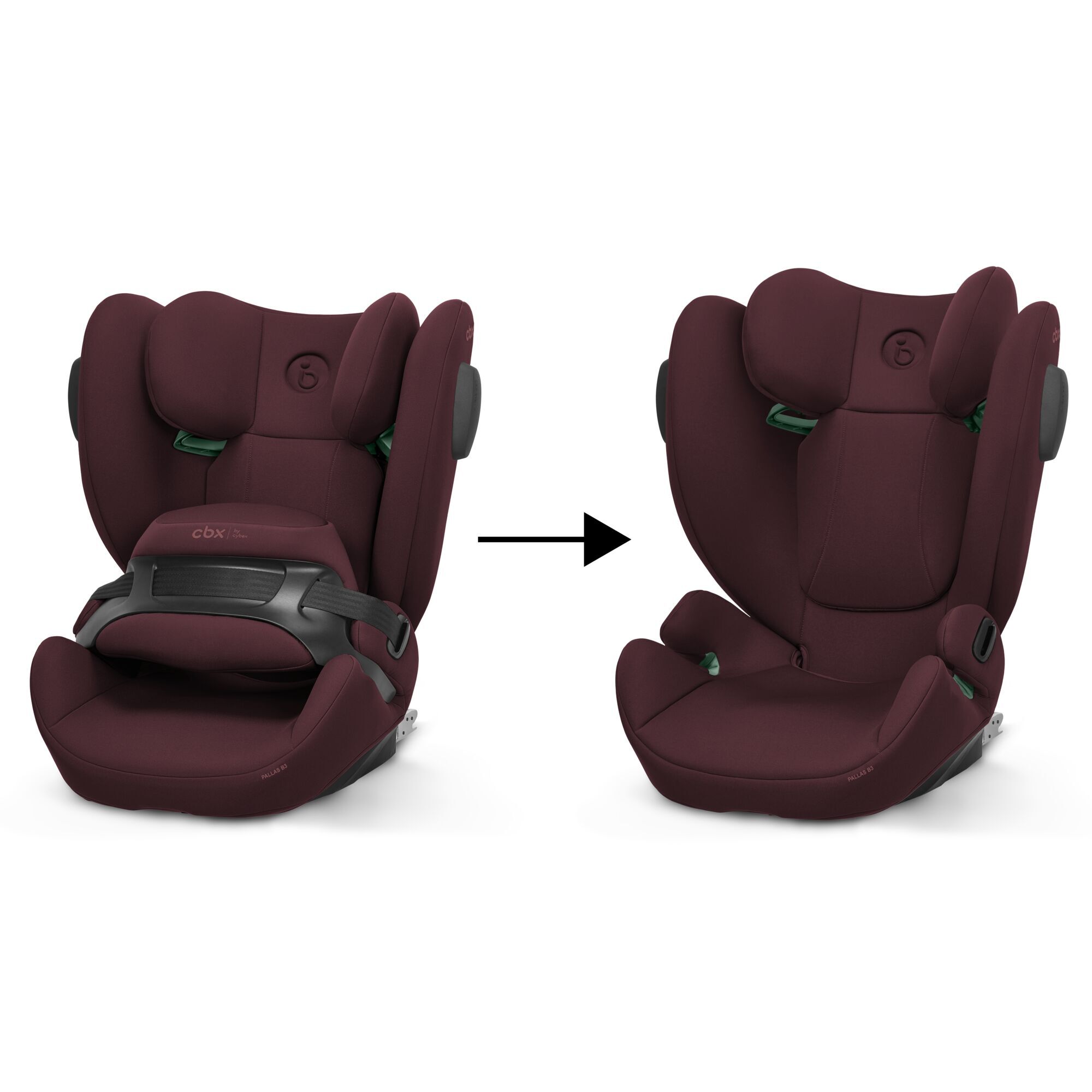 CYBEX Pallas B3 i-Size - Red in Red large-cybex-gb image number 5 Small