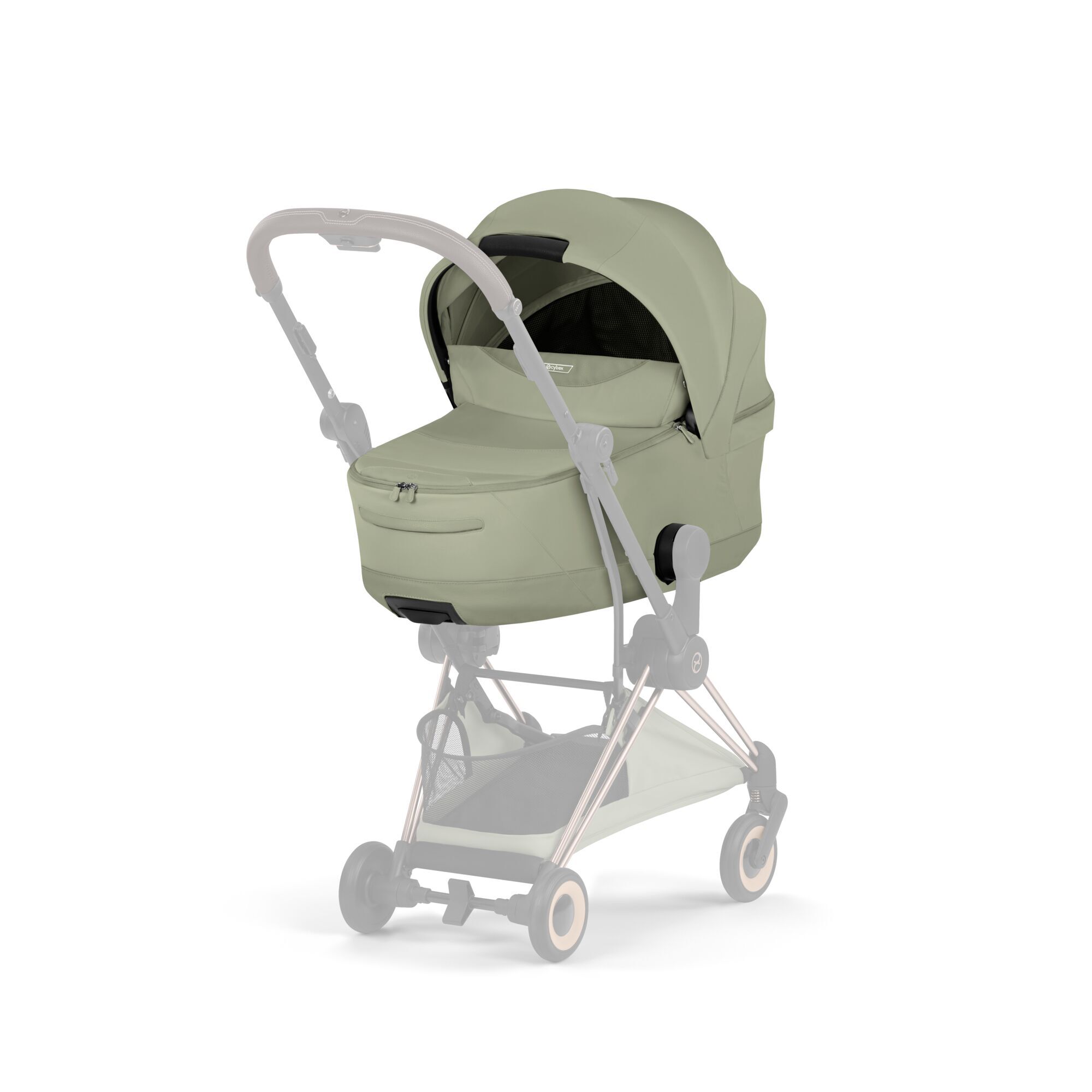 CYBEX Mios/Coya Fold Lux Carry Cot - Style Collection - Sage Green in Sage Green large-cybex-neu image number 8