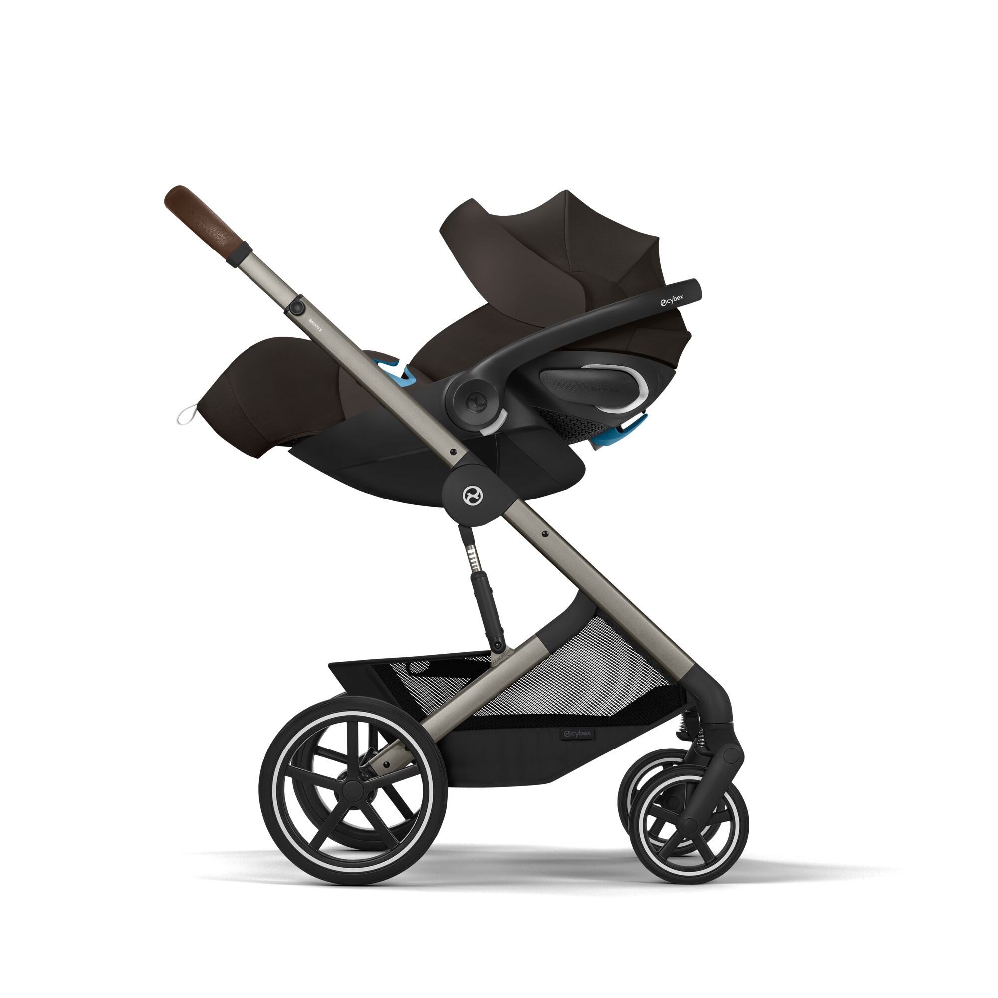 CYBEX Balios S Lux (2025) - Chocolate Brown (Taupe Frame) in Chocolate Brown (Taupe Frame) large-cybex-ca image number 4