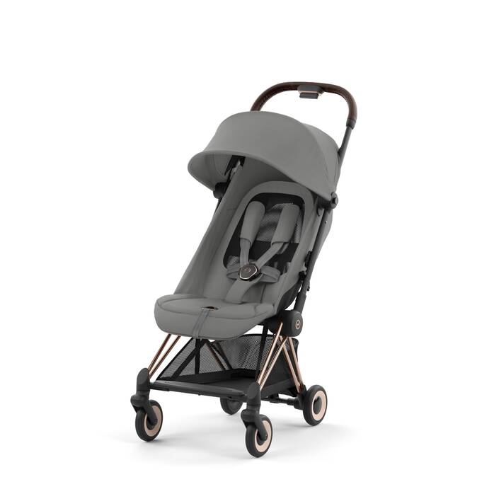 CYBEX Coya - Mirage Grey (Rosegold Frame) in Mirage Grey (Rosegold Frame) image number 3 CYBEX Coya - Mirage Grey (Rosegold Frame) in Mirage Grey (Rosegold Frame) large-cybex-us image number 3
