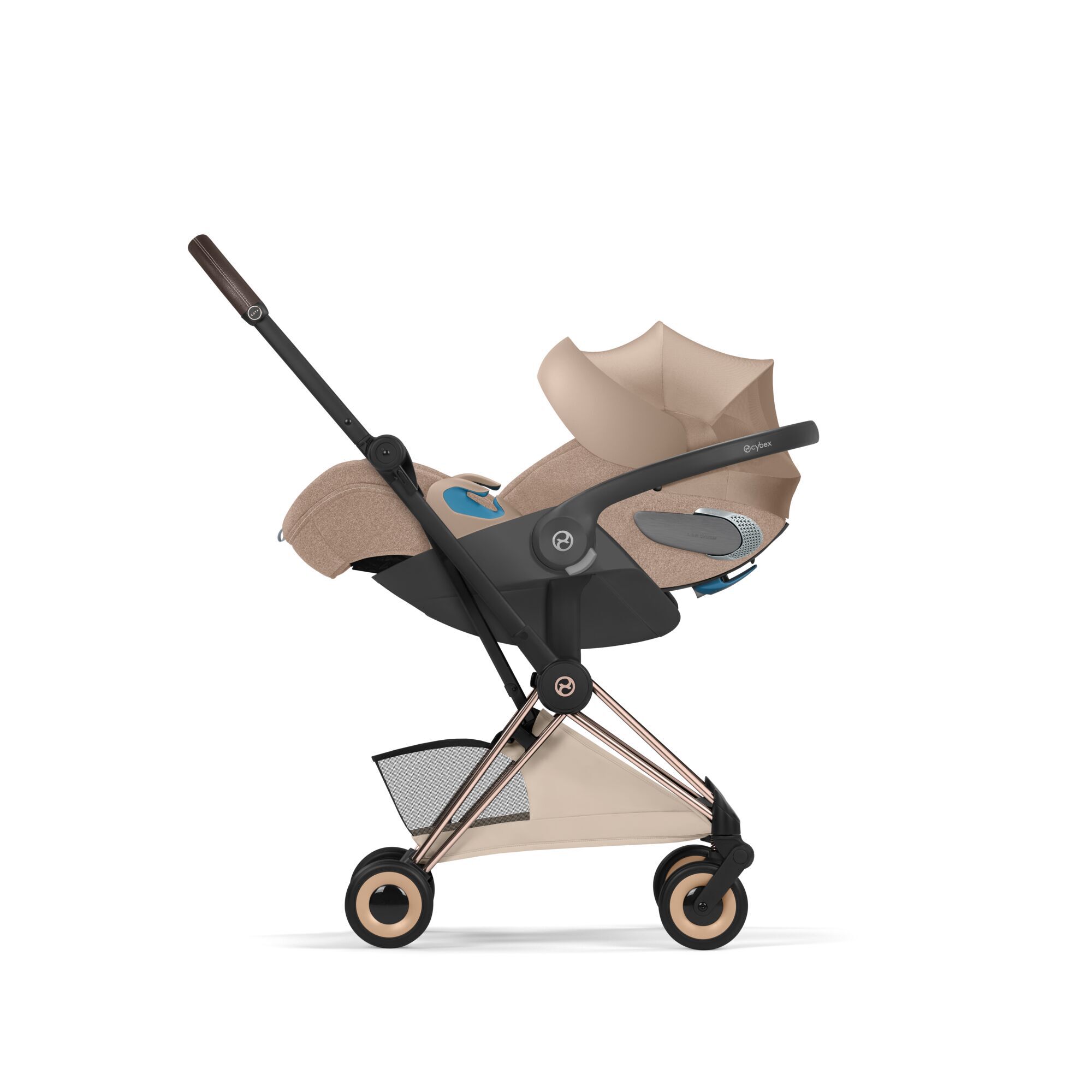 CYBEX Coya - Style Collection - Cozy Beige (Rosegold Frame) in Cozy Beige (Rosegold Frame) large-cybex-us image number 8