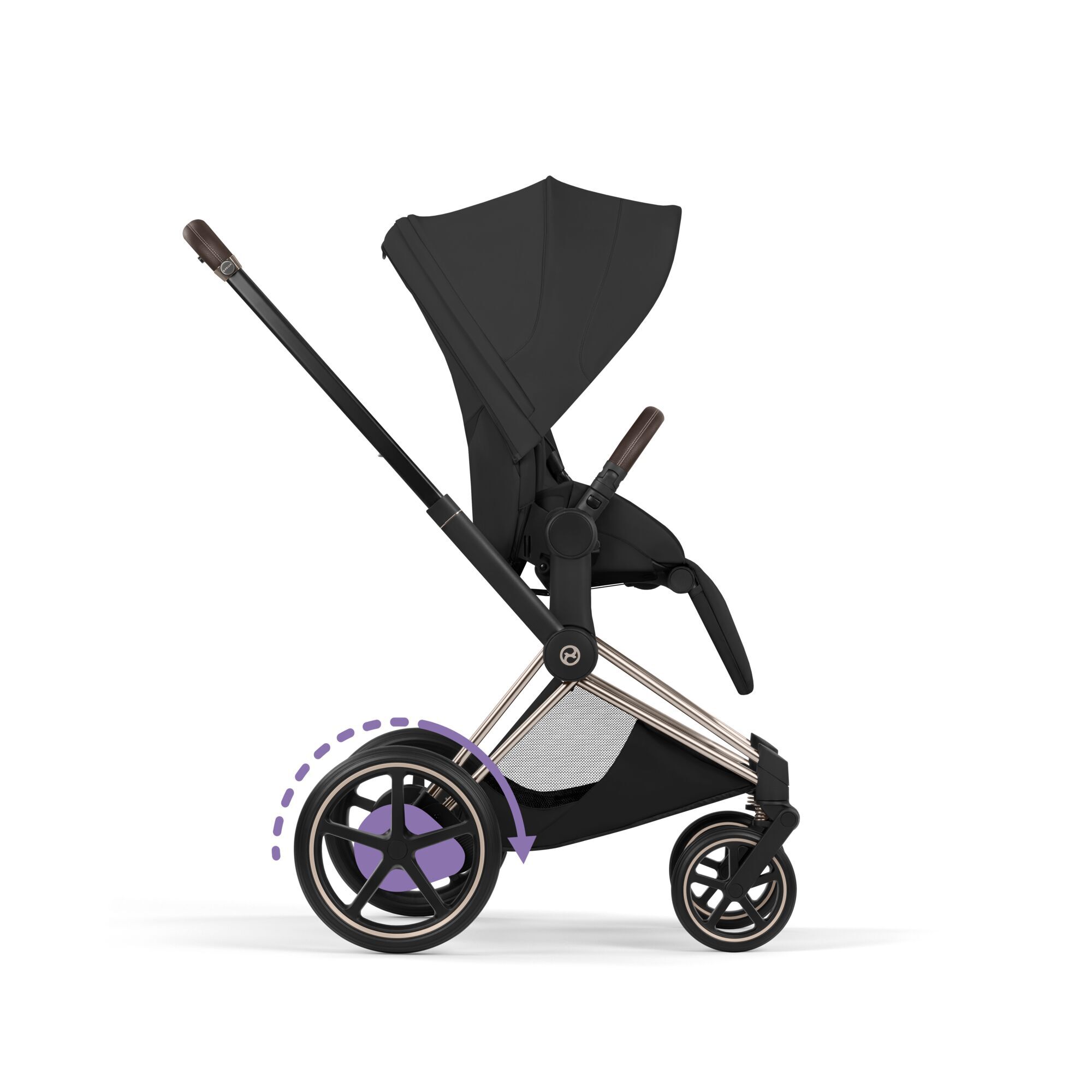 CYBEX e-Priam Frame - Collection Style - Champagne Gold in Champagne Gold large-cybex-neu bildnummer 4
