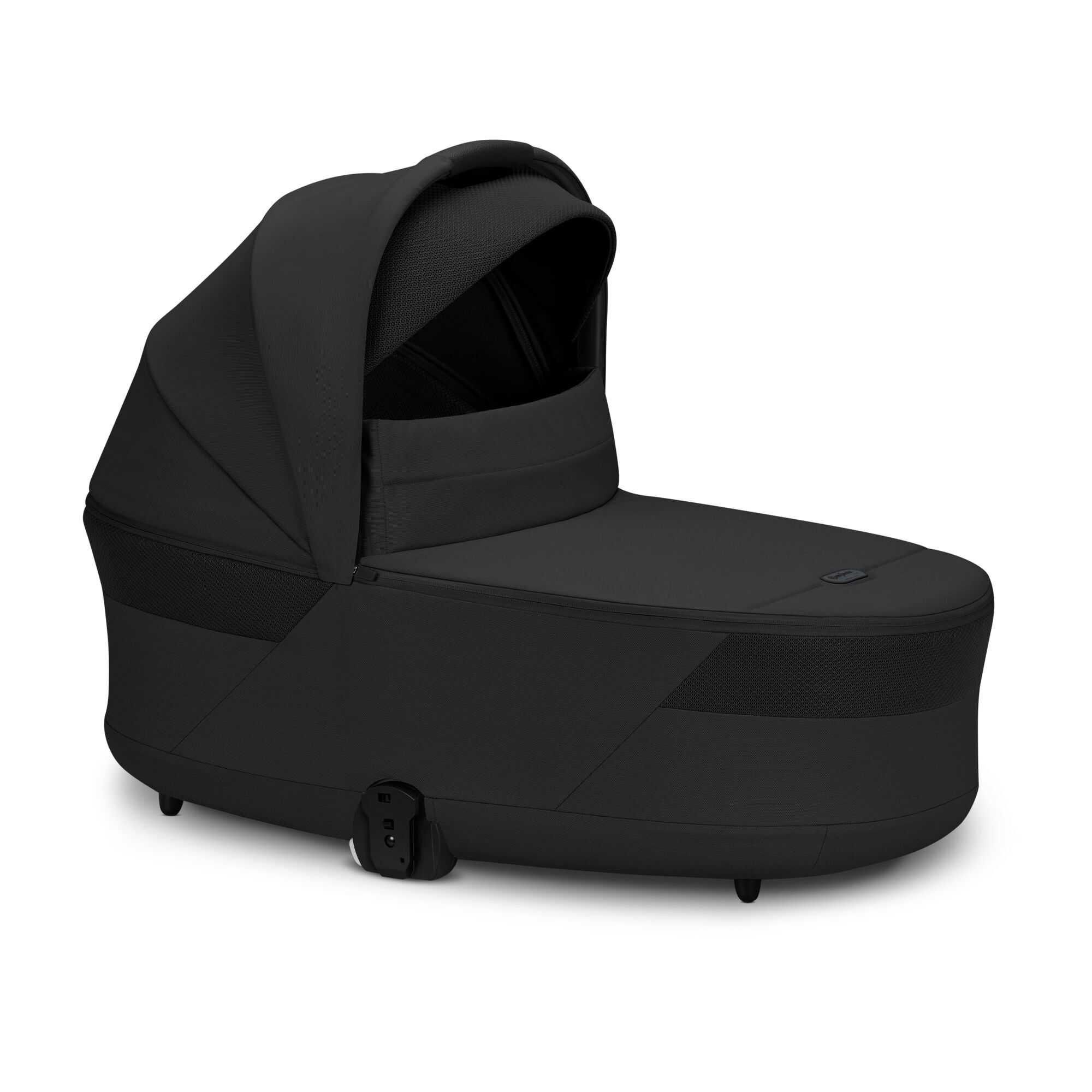 CYBEX Balios S Lux with Balios Cot S Lux - Moon Black (Black Frame) in Moon Black (Black Frame) large-cybex-seu image number 2