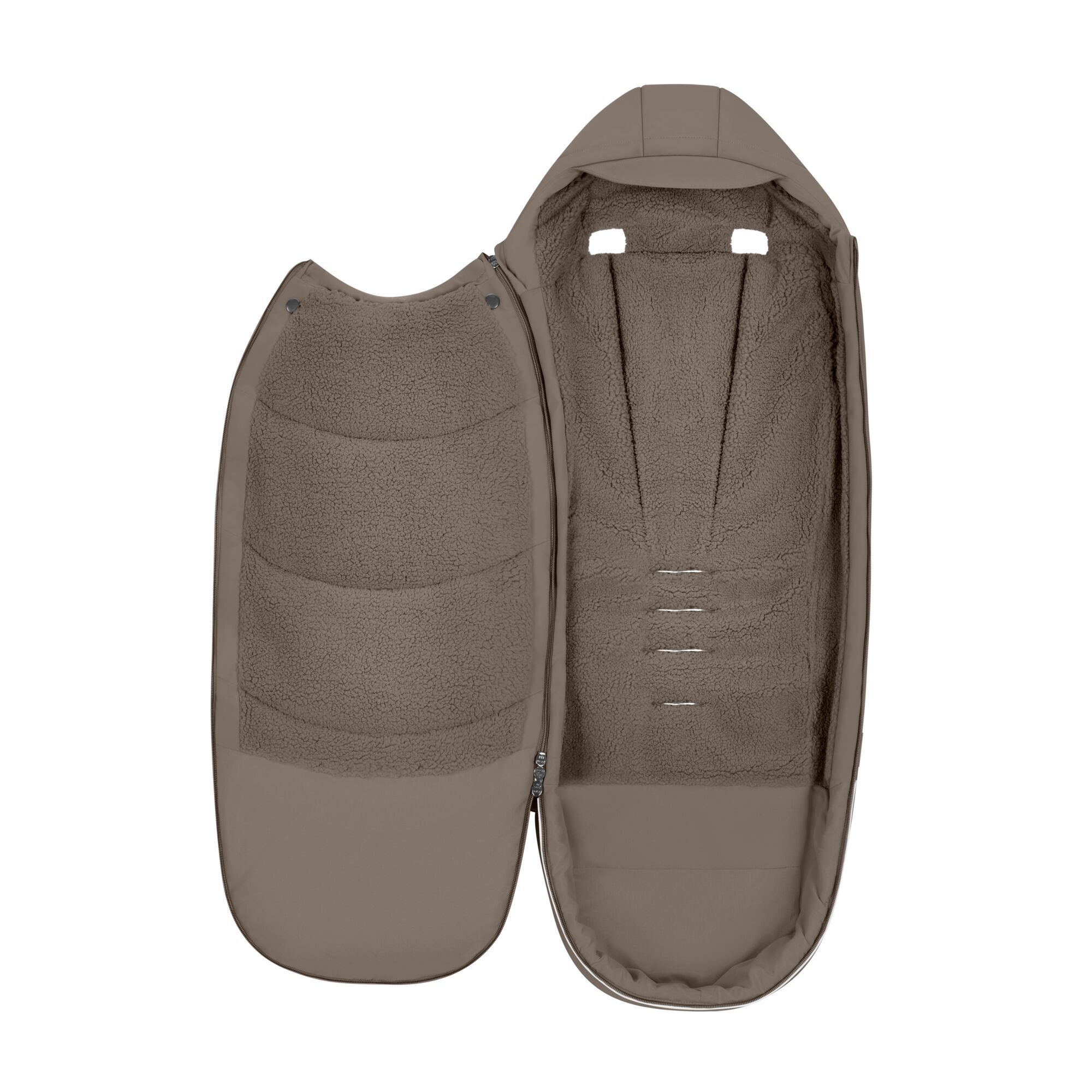 CYBEX Platinum Footmuff - Coconut Brown in Coconut Brown large-cybex-ca image number 3