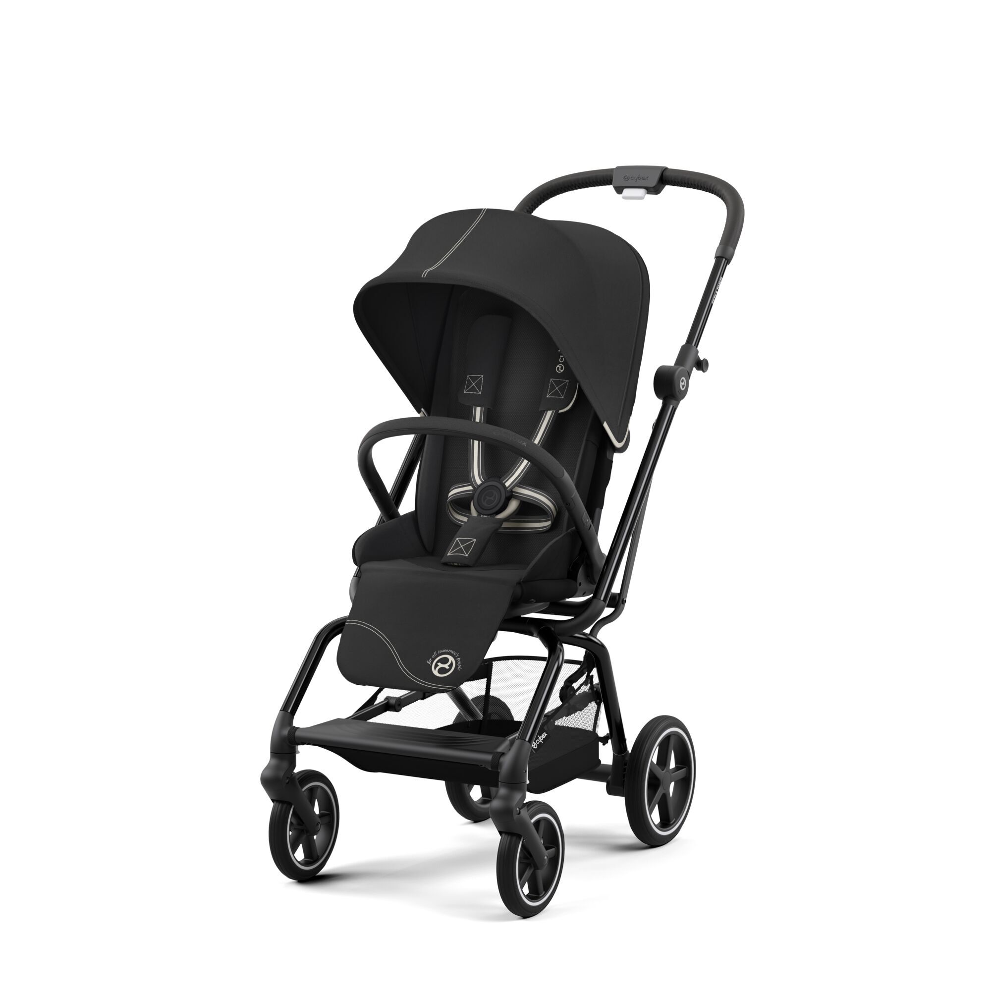 CYBEX Eezy S Twist+2 2023 - Moon Black (Black Frame) in Moon Black (Black Frame) large-cybex-seu image number 2 Small