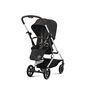 CYBEX Eezy S Twist+2 2023 - Moon Black in Moon Black (Silver Frame) large image number 1 Small