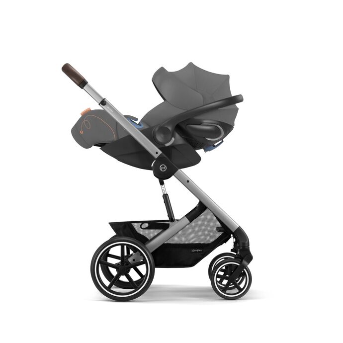CYBEX BALIOS S LUX - LAVA GREY SILVER CHASSIS