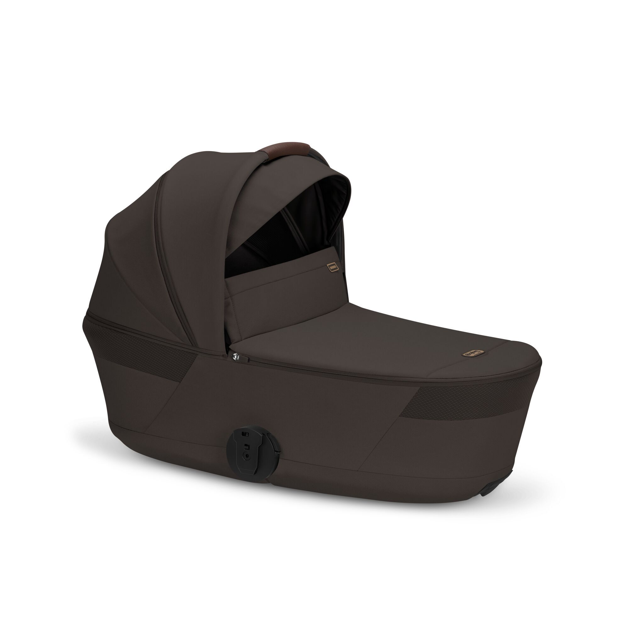 CYBEX Balios S Lux with Fold Cot - Chocolate Brown (Taupe Frame) in Chocolate Brown (Taupe Frame) large-cybex-seu image number 2