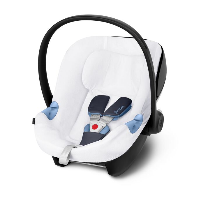 CYBEX Aton M/S2 Summer Cover - White in White large image number 1