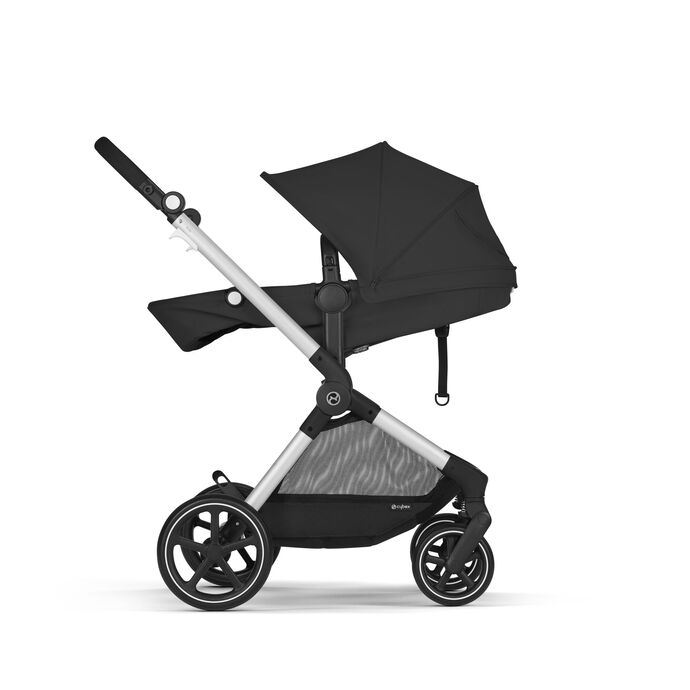 CYBEX EOS - Moon Black (Silver Frame) in Moon Black (Silver Frame) large image number 3