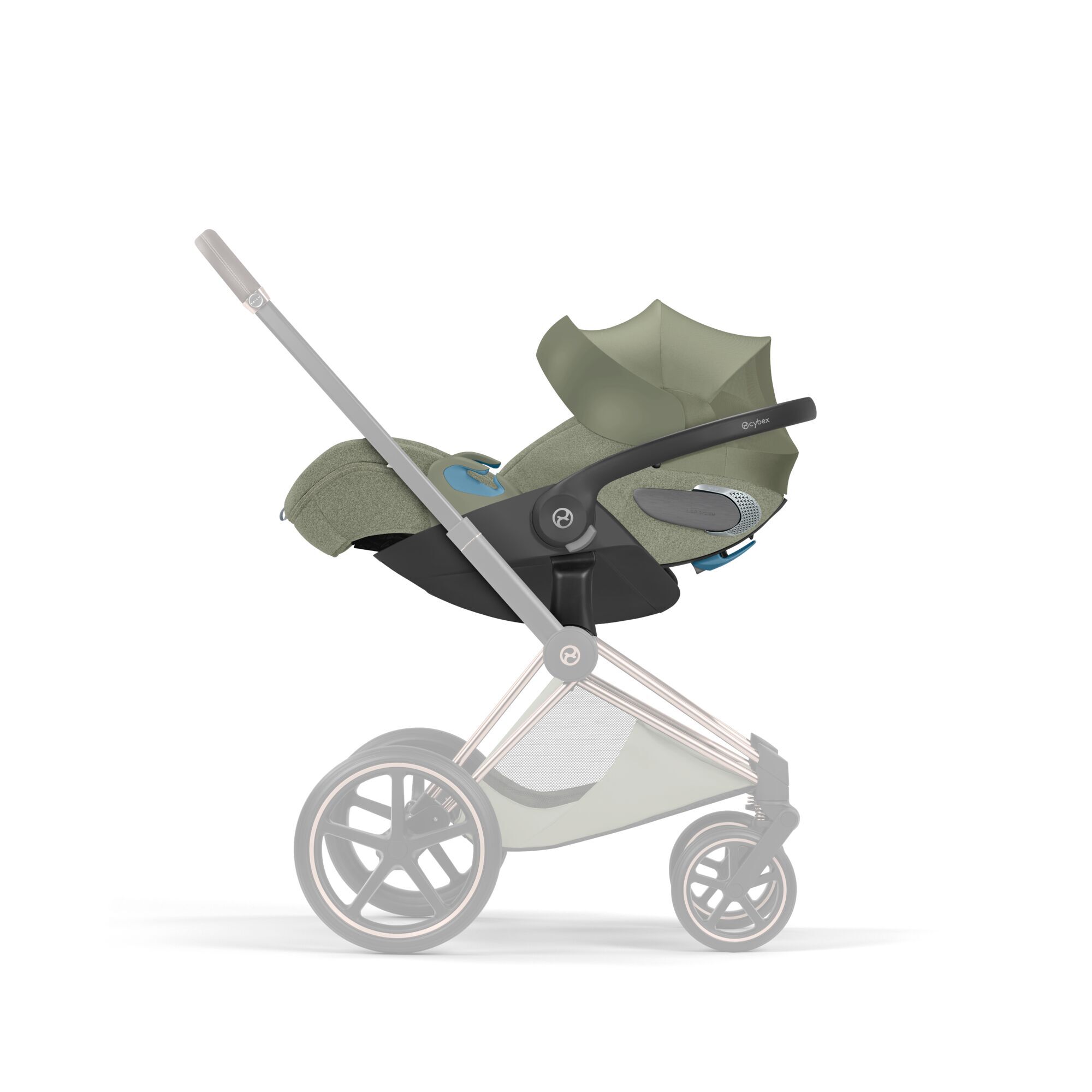 CYBEX Cloud T with Load Leg Base - Sage Green in Sage Green large-cybex-us image number 7