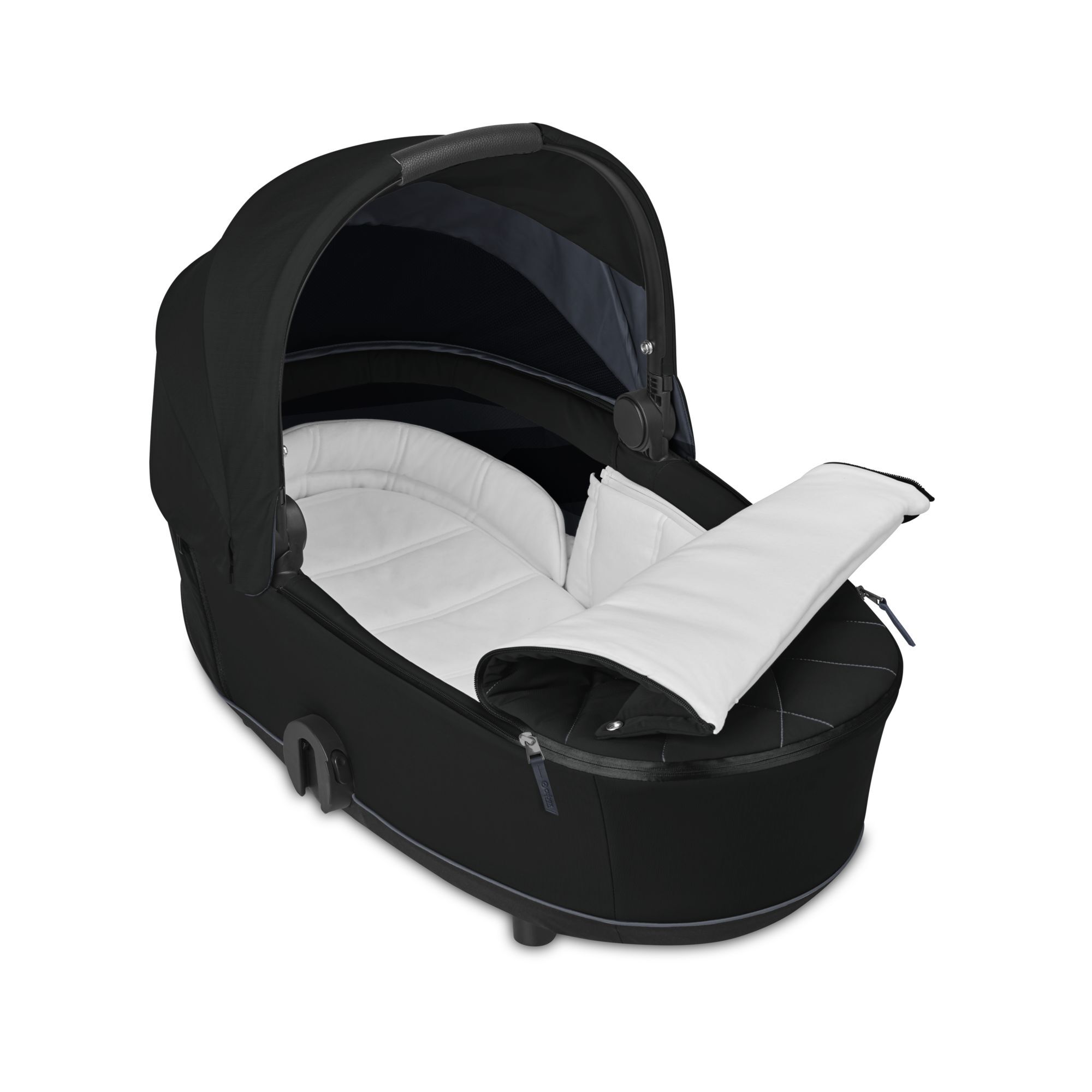 CYBEX Mios 2  Lux Carry Cot - Deep Black in Deep Black large-cybex-neu image number 2 Small
