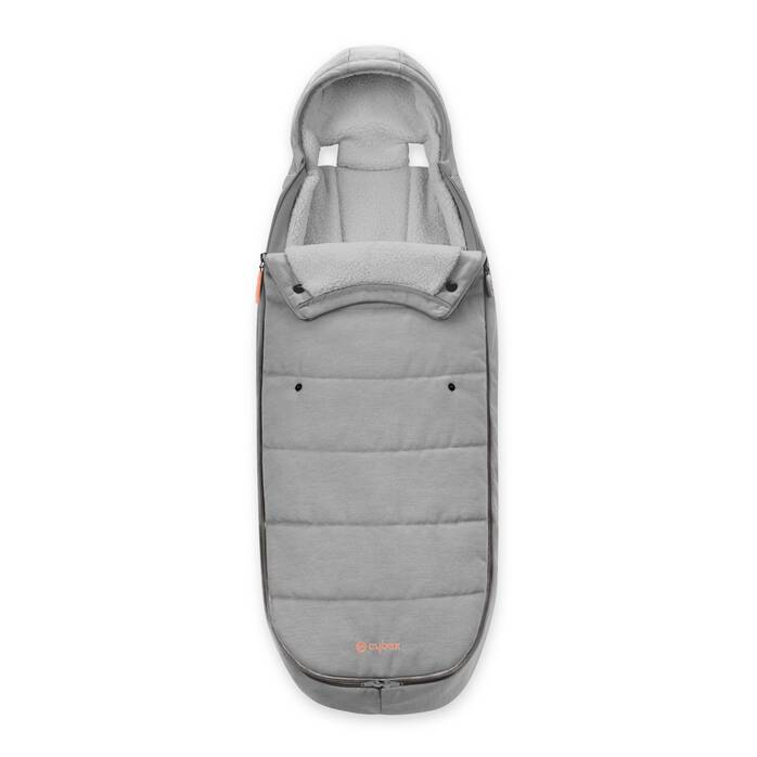 CYBEX Gold Footmuff - Lava Grey in Lava Grey image number 3 CYBEX Gold Footmuff - Lava Grey in Lava Grey large-cybex-cn image number 3