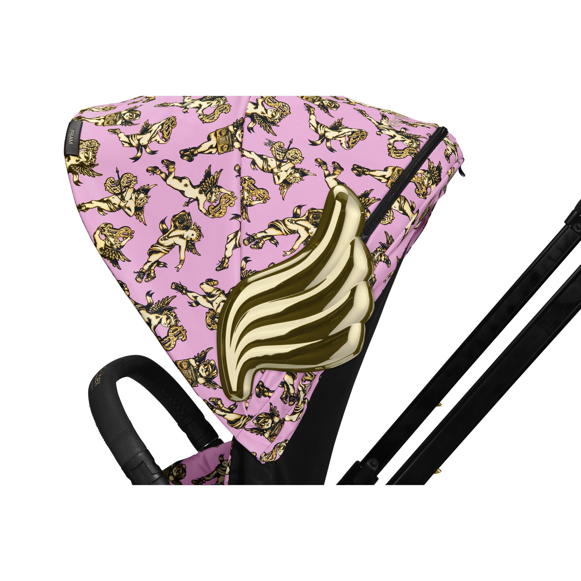 CYBEX e-Priam 1  Jeremy Scott - Cherubs Pink in Cherubs Pink large-cybex-neu image number 3 Small