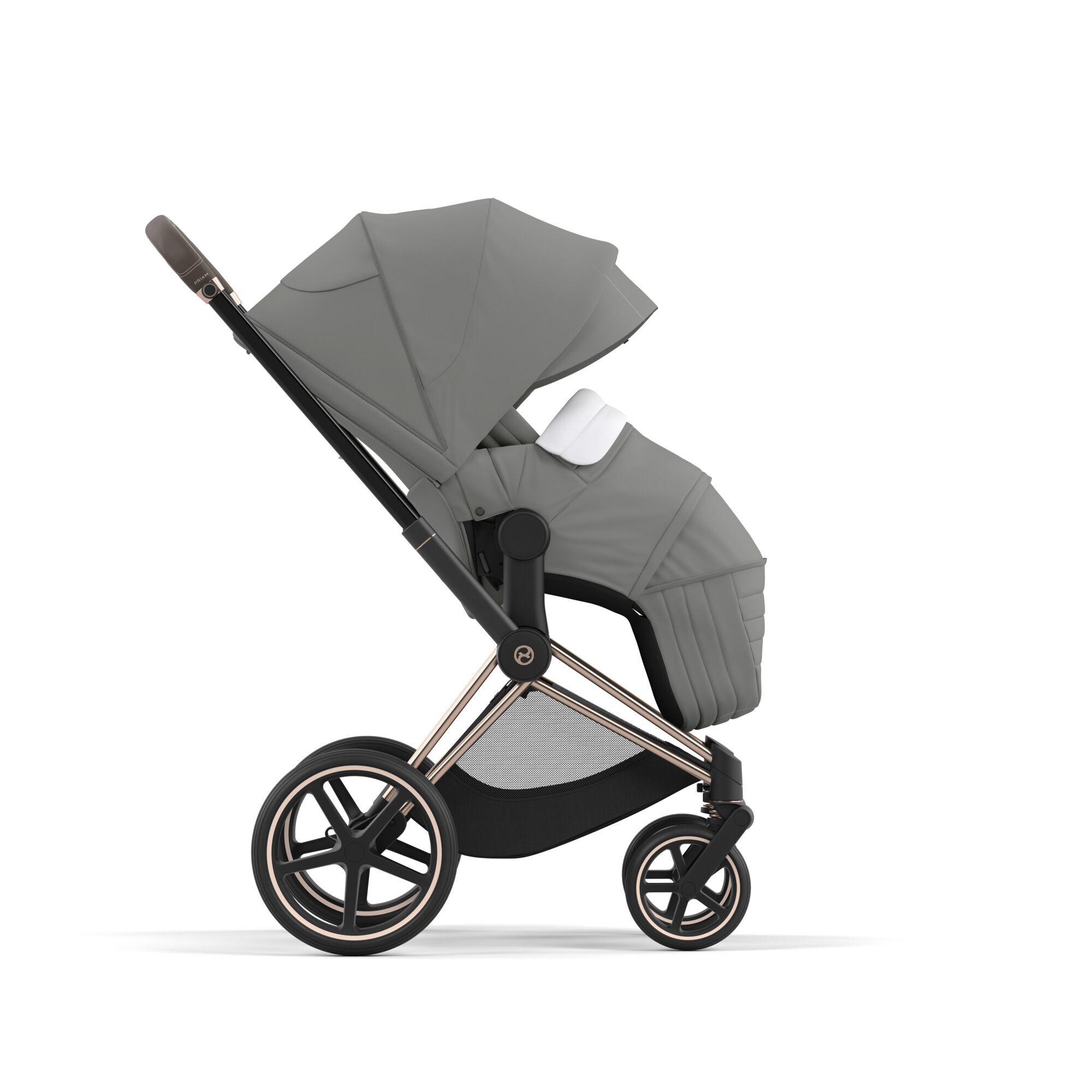 CYBEX Platinum Lite Cot - Soho Grey in Soho Grey large-cybex-neu image number 3 Small