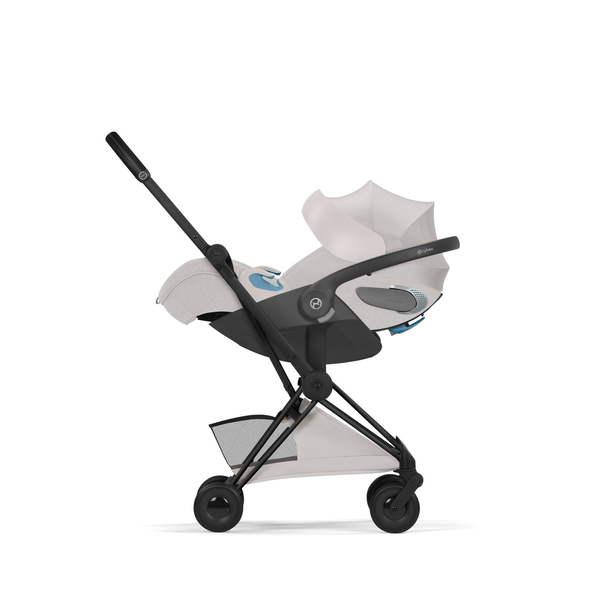 CYBEX Coya - Style Collection - City Grey (Matt Black Frame) in City Grey (Matt Black Frame) large-cybex-us image number 8