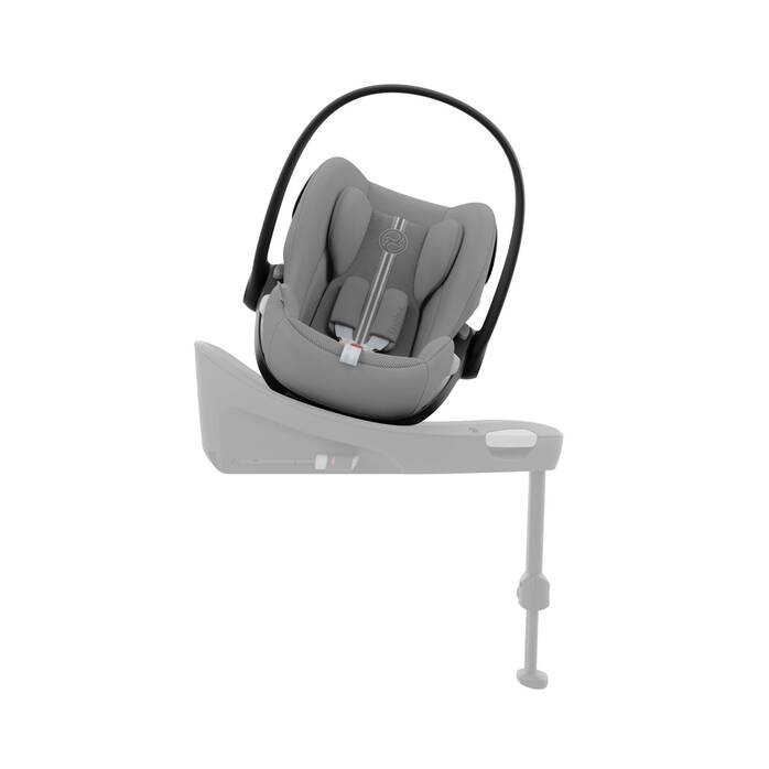 Image shows the combination of several products, sold separately. image number 6 CYBEX Cloud G i-Size - Stone Grey Plus in Stone Grey (Plus) large-cybex-neu image number 6