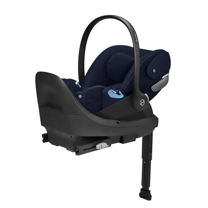 CYBEX Cloud T with Load Leg Base - Rebellious Luxury Denim Blue in Rebellious Luxury Denim Blue image number 2 CYBEX Cloud T with Load Leg Base - Rebellious Luxury Denim Blue in Rebellious Luxury Denim Blue large-cybex-us image number 2