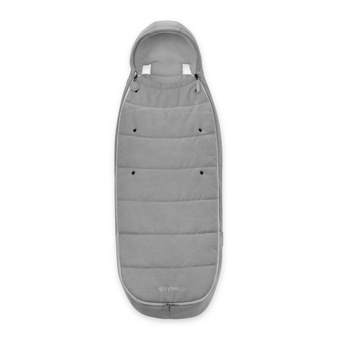 CYBEX Gold Footmuff - Grey in Grey image number 1 CYBEX Gold Footmuff - Grey in Grey large-cybex-row image number 1