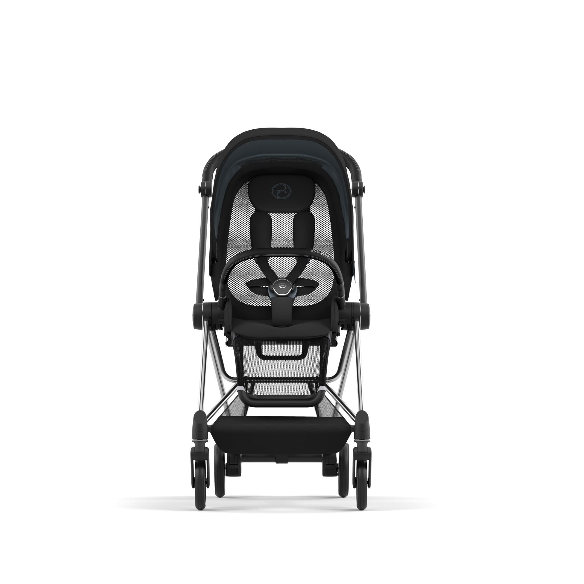 CYBEX Mios Frame - Chrome With Black Details in Chrome With Black Details large-cybex-us image number 3 Small