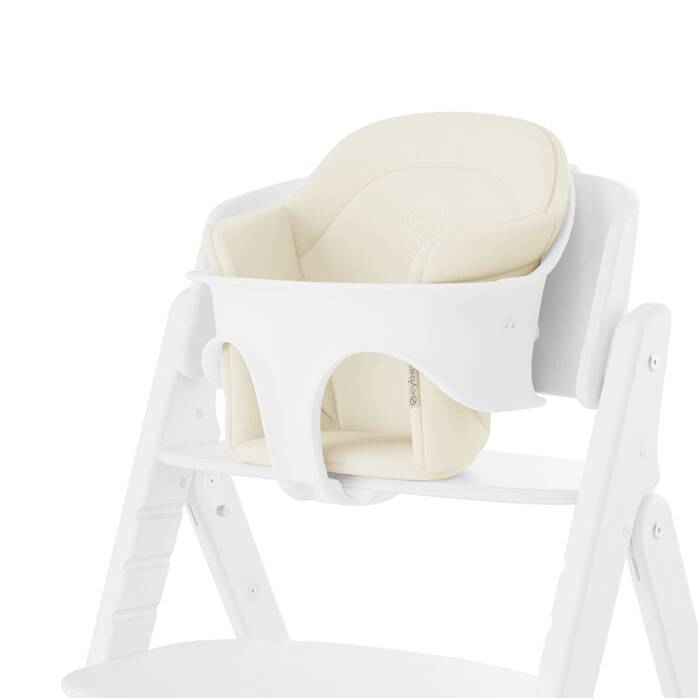 CYBEX Click & Fold Comfort Inlay - Canvas White in Canvas White image number 1 CYBEX Click & Fold Comfort Inlay - Canvas White in Canvas White large-cybex-neu image number 1