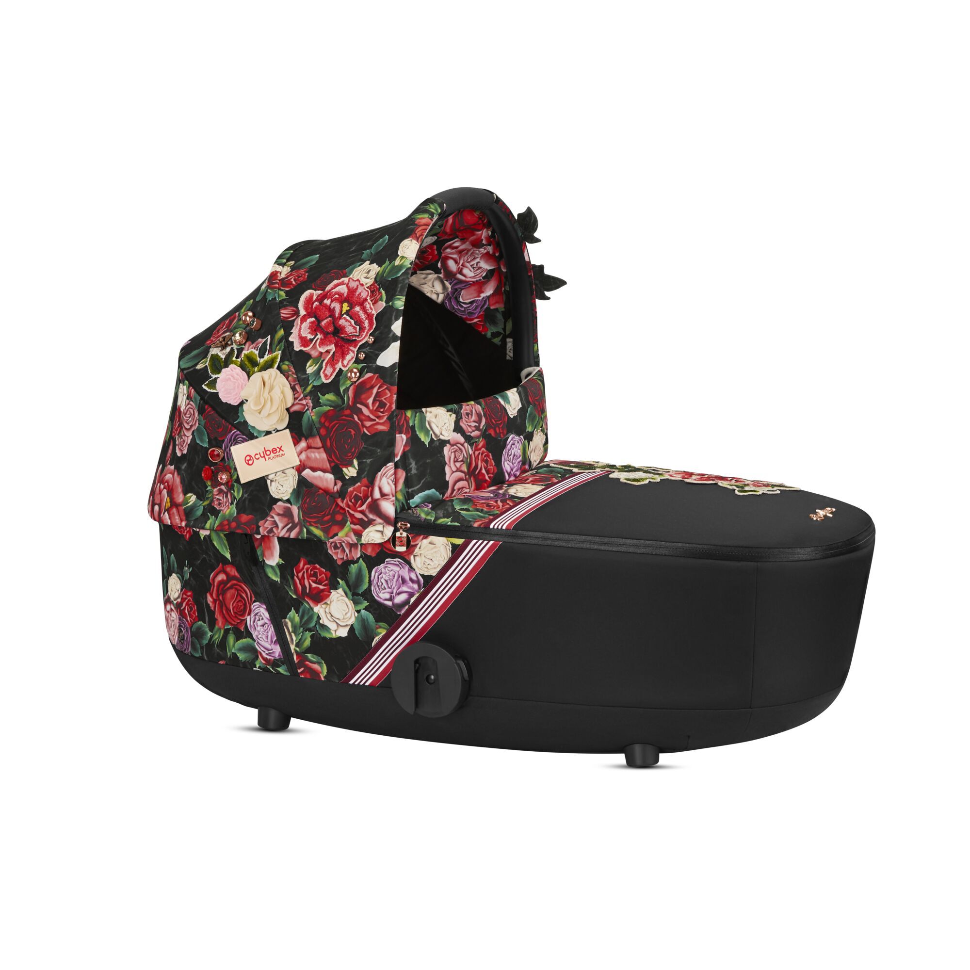 CYBEX Mios 2  Lux Carry Cot - Spring Blossom Dark in Spring Blossom Dark large-cybex-neu image number 1 Small