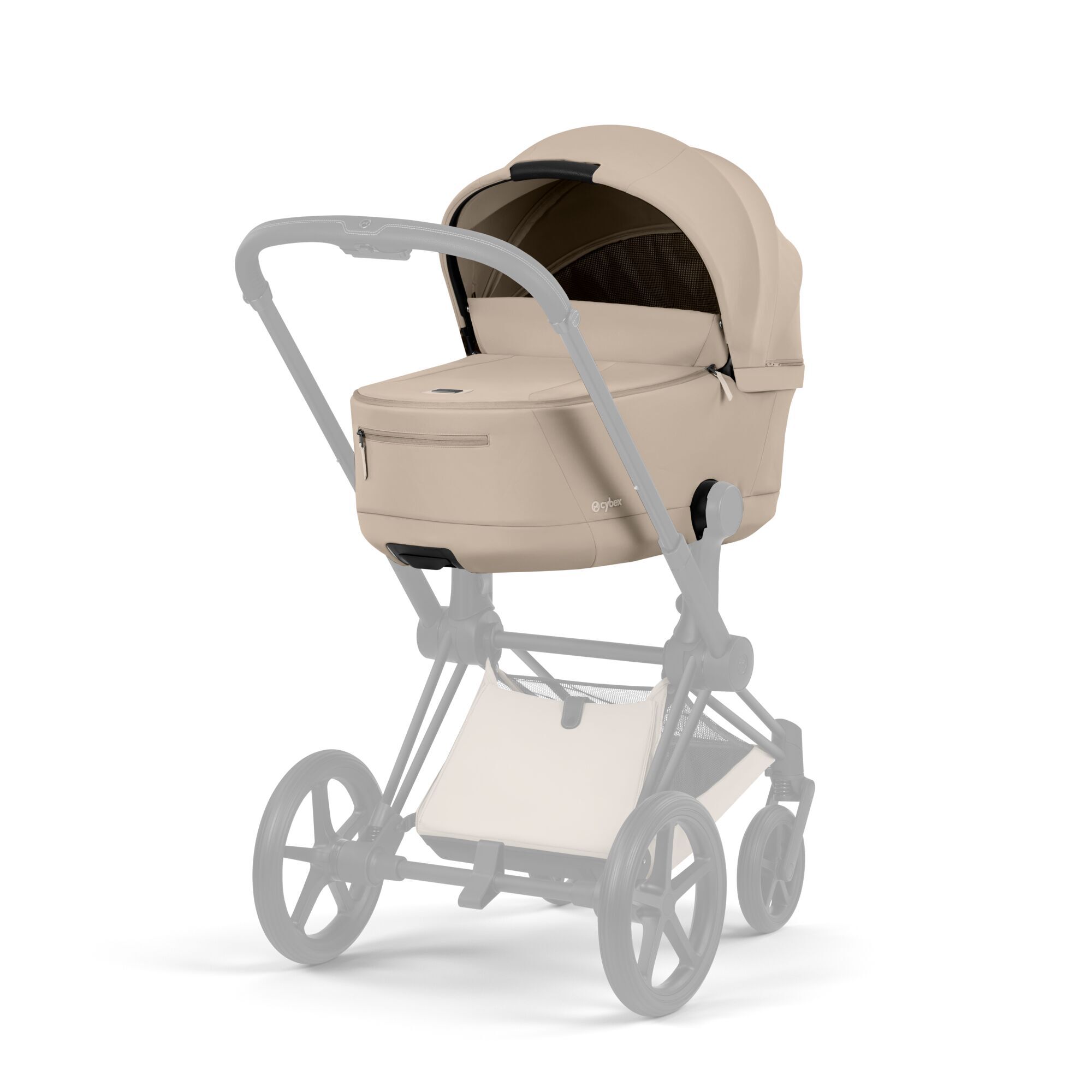 CYBEX Priam Fold Lux Carry Cot - Cozy Beige in Cozy Beige large-cybex-us image number 6