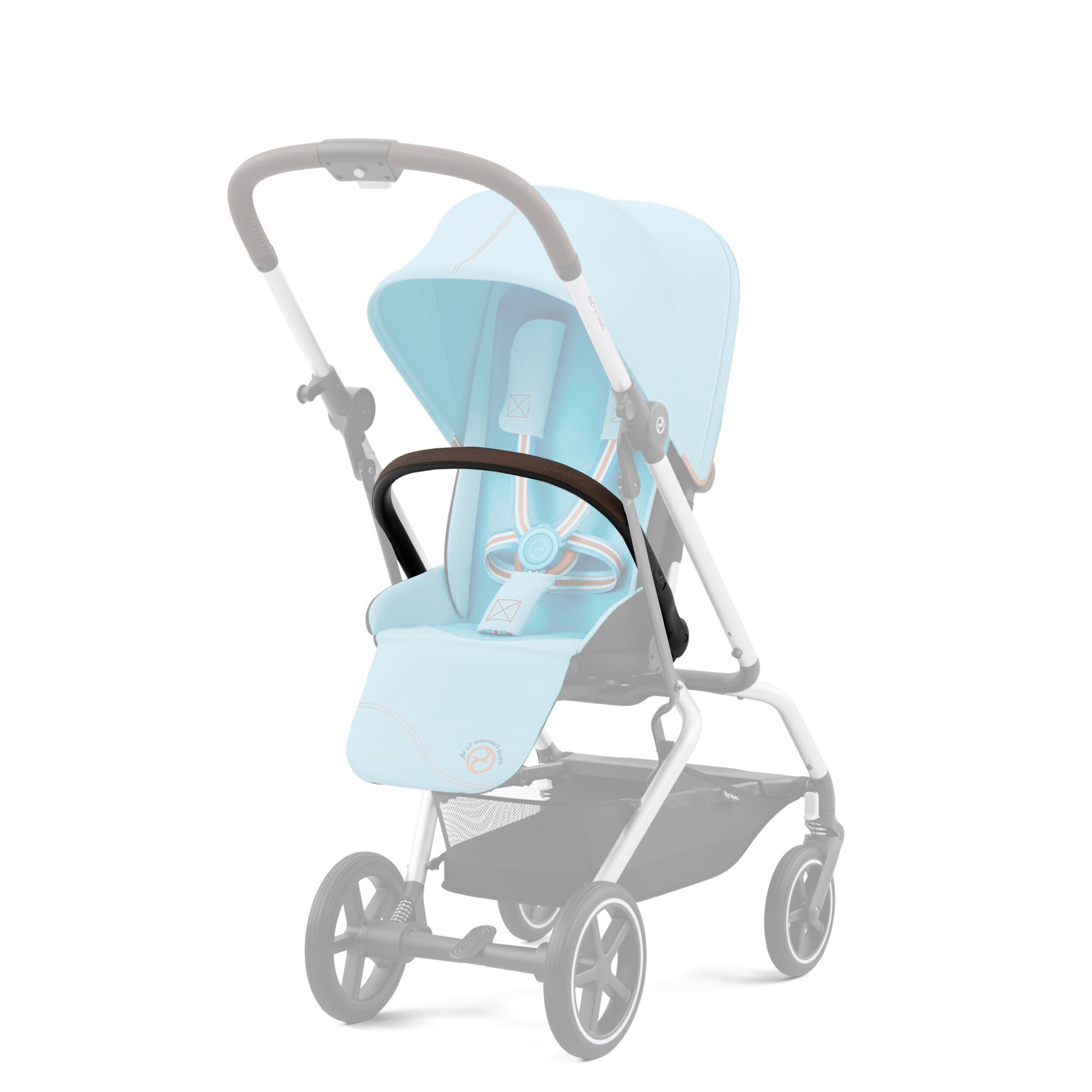 CYBEX Eezy S Twist Plus 2 Bumper Bar - Black in Black large-cybex-us image number 2 Small