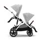 CYBEX Gazelle S - Lava Grey (Silver Frame) in Lava Grey (Silver Frame) large image number 4 Small