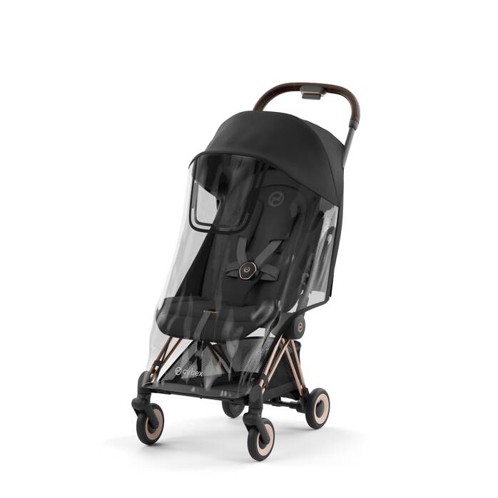 Die Abbildung zeigt die Kombination mehrerer Produkte, die separat verkauft werden. Bild 1 CYBEX Coya Rain Cover - Transparent in Transparent large-cybex-neu Bild 1