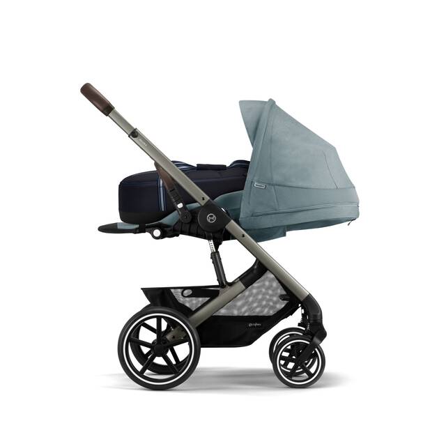 CYBEX Balios S Lux - Sky Blue (Chassis cinza) in Sky Blue (Taupe Frame) large número da imagem 5