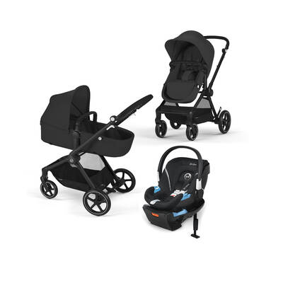 Image shows the combination of several products, sold separately. Eos Travel System