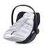 CYBEX Platinum Winter Footmuff Mini - Arctic Silver in Arctic Silver large-cybex-neu image number 4 Small