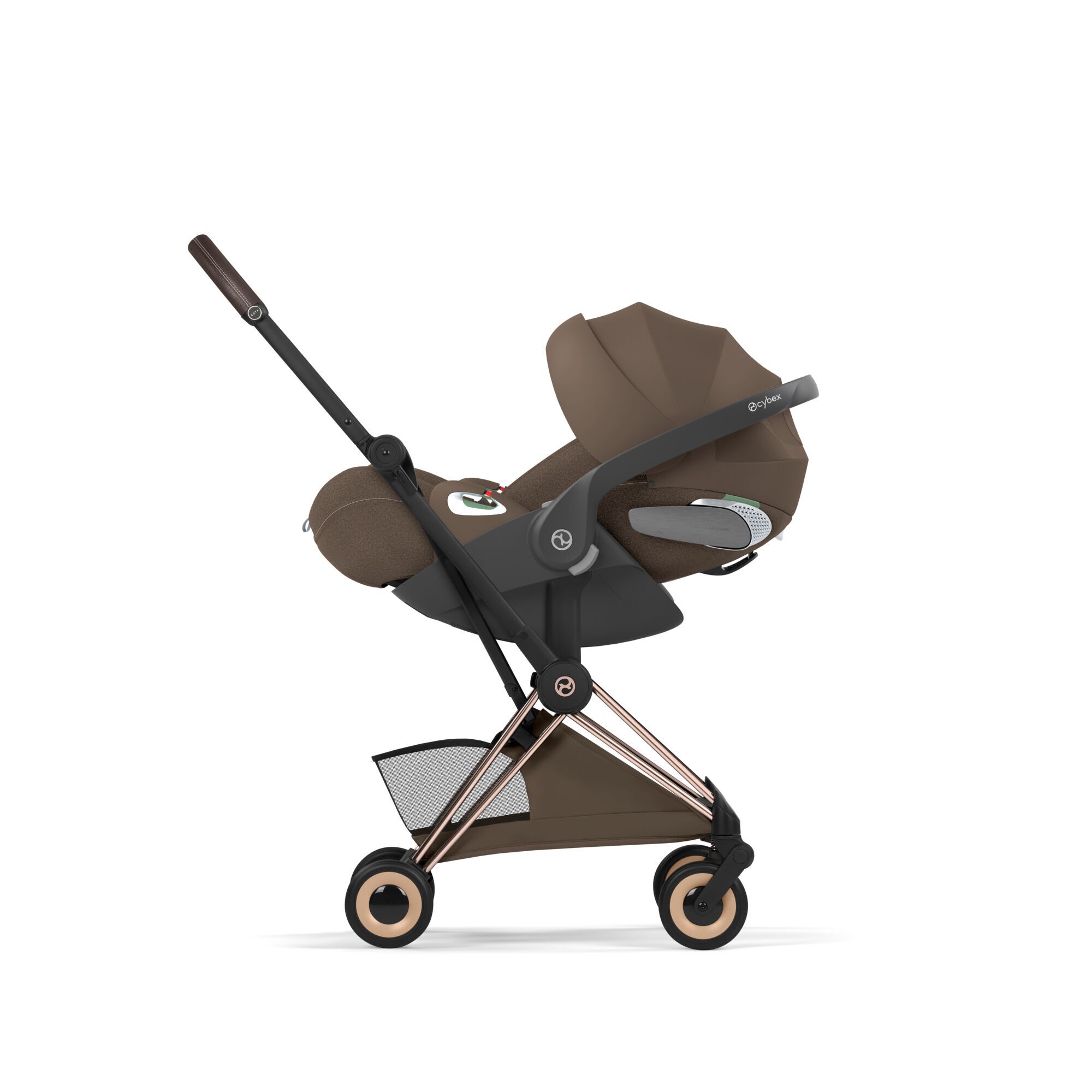 CYBEX Coya Style - Coconut Brown (Rosegold Frame) in Coconut Brown (Rosegold Frame) large-cybex-gb image number 7