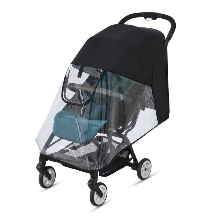 L'immagine mostra la combinazione di diversi prodotti, venduti separatamente. numero immagine 2 CYBEX Eezy S Line Copertura antipioggia - Trasparente in Transparent large-cybex-neu numero immagine 2