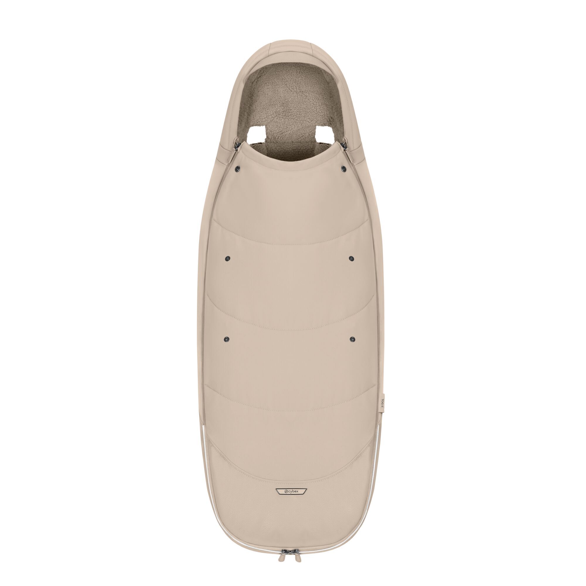 CYBEX Platinum Footmuff - Cozy Beige in Cozy Beige large-cybex-us image number 1