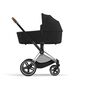 CYBEX Priam Frame - Chrome With Brown Details in Chrome With Brown Details large image number 4 Small