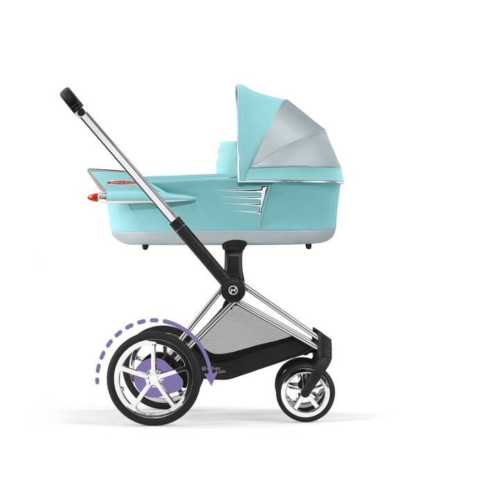 CYBEX e-Priam Jeremy Scott - Car in Car image number 3 CYBEX e-Priam Jeremy Scott - Car in Car large-cybex-gb image number 3