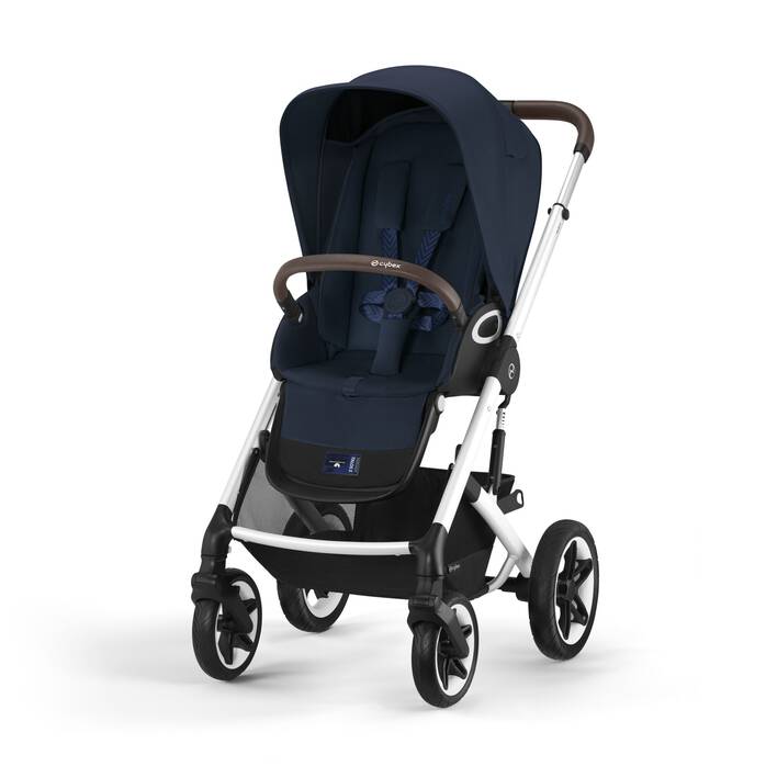 CYBEX Talos S Lux - Ocean Blue (Silver Frame) in Ocean Blue (Silver Frame) image number 2 CYBEX Talos S Lux - Ocean Blue (Silver Frame) in Ocean Blue (Silver Frame) large-cybex-neu image number 2