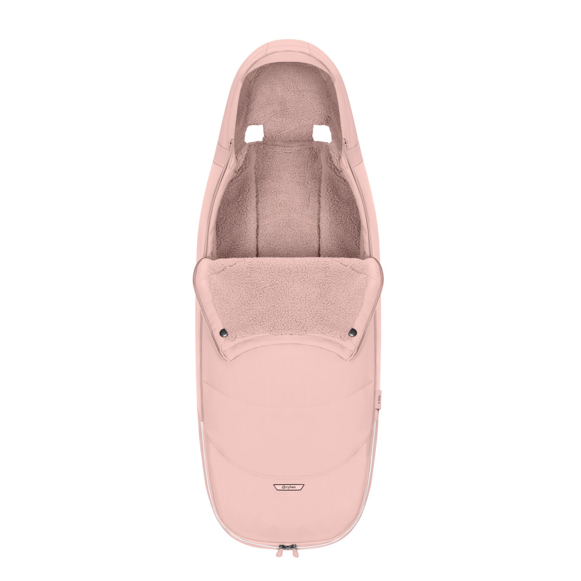 CYBEX Platinum Footmuff - Peach Pink in Peach Pink large-cybex-us image number 2