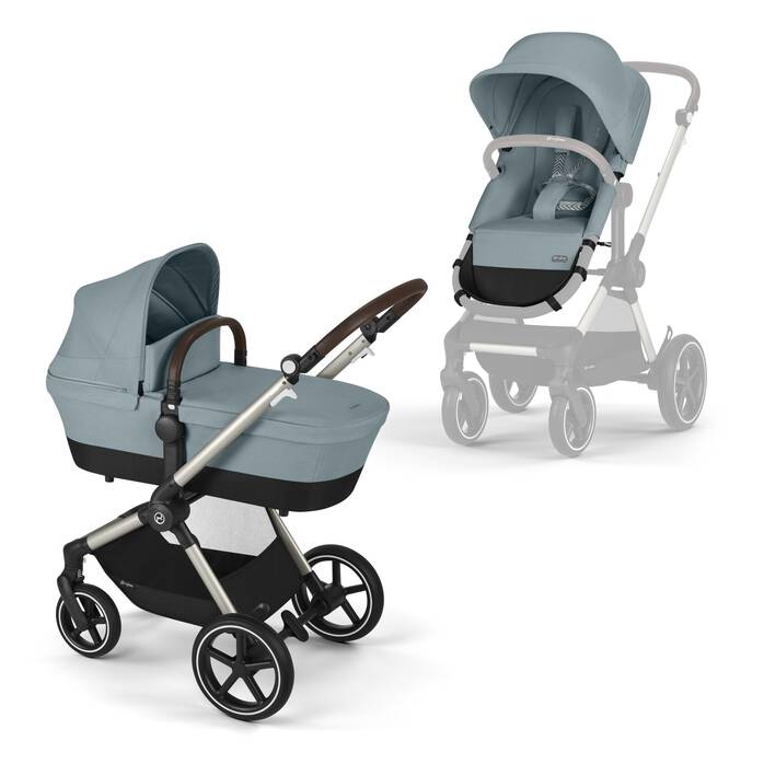 CYBEX Eos Lux - Stormy Blue (Taupe Frame) in Stormy Blue (Taupe Frame) bildnummer 1 CYBEX Eos Lux - Stormy Blue (Taupe Frame) in Stormy Blue (Taupe Frame) large-cybex-neu bildnummer 1