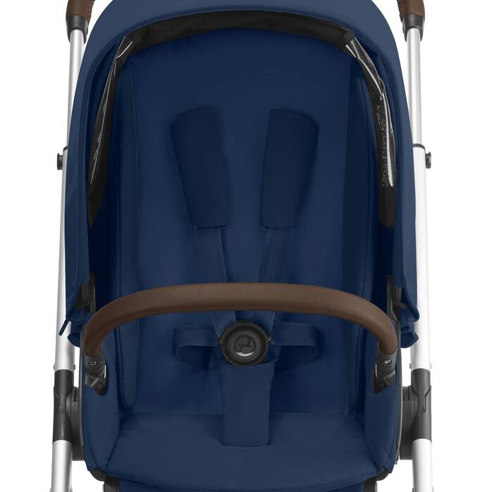 CYBEX Talos S Lux - Navy Blue (Silver Frame) in Navy Blue (Silver Frame) image number 3 CYBEX Talos S Lux - Navy Blue (Silver Frame) in Navy Blue (Silver Frame) large-cybex-us image number 3