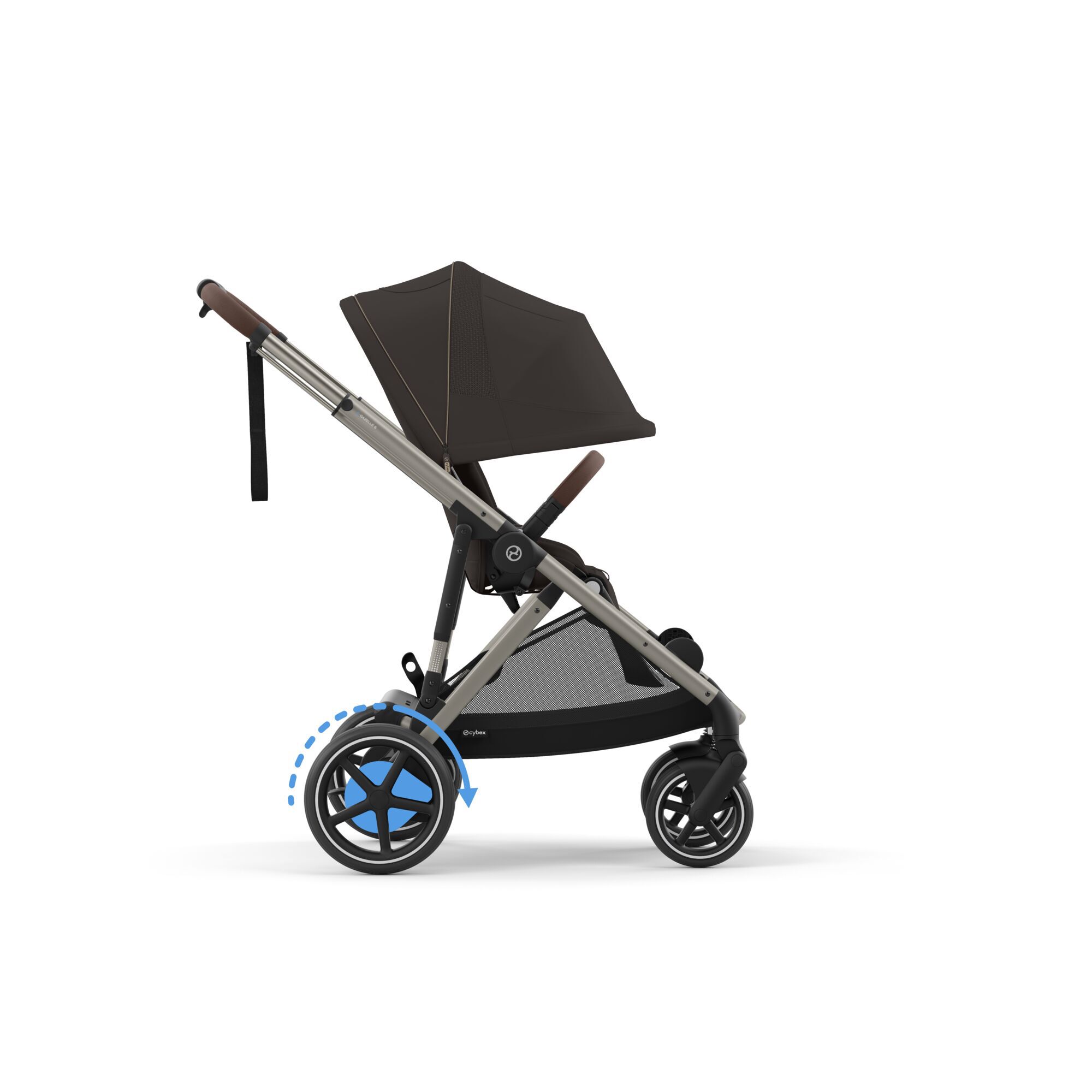 CYBEX e-Gazelle S - Chocolate Brown (Taupe Frame) in Chocolate Brown (Taupe Frame) large-cybex-us image number 7