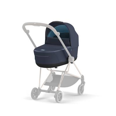 Mios Lux Carry Cot - Nautical Blue - Image 6
